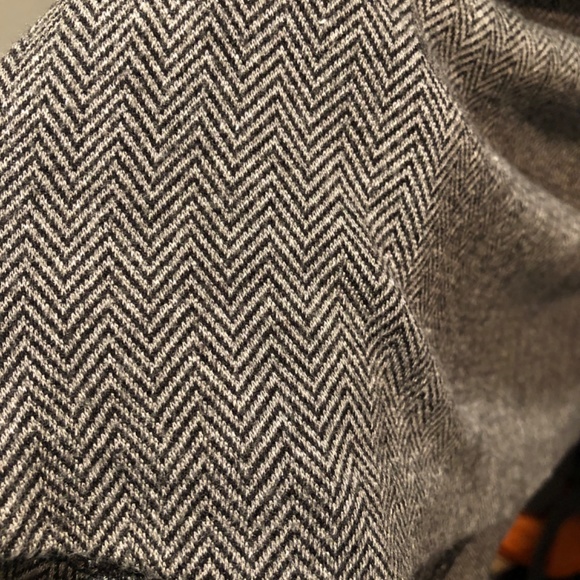 Banana Republic herringbone stretch wrap midi dress - Picture 5 of 5